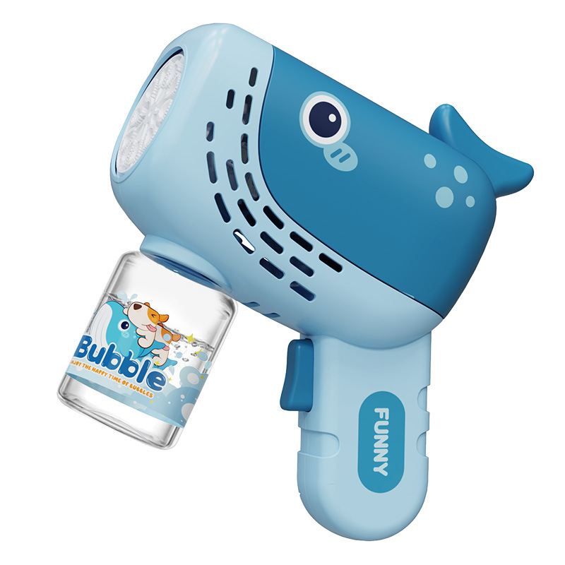 Máquina de Burbujas Eléctrica Automática para Niños Plástico Luz Ambiental