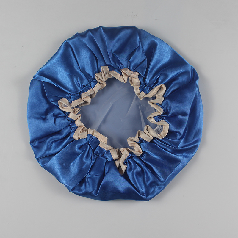 Yaling 9901 ventas directas de fábrica luz estilo de lujo Venta caliente PVEA doble capa engrosada impermeable ducha gorra de baño