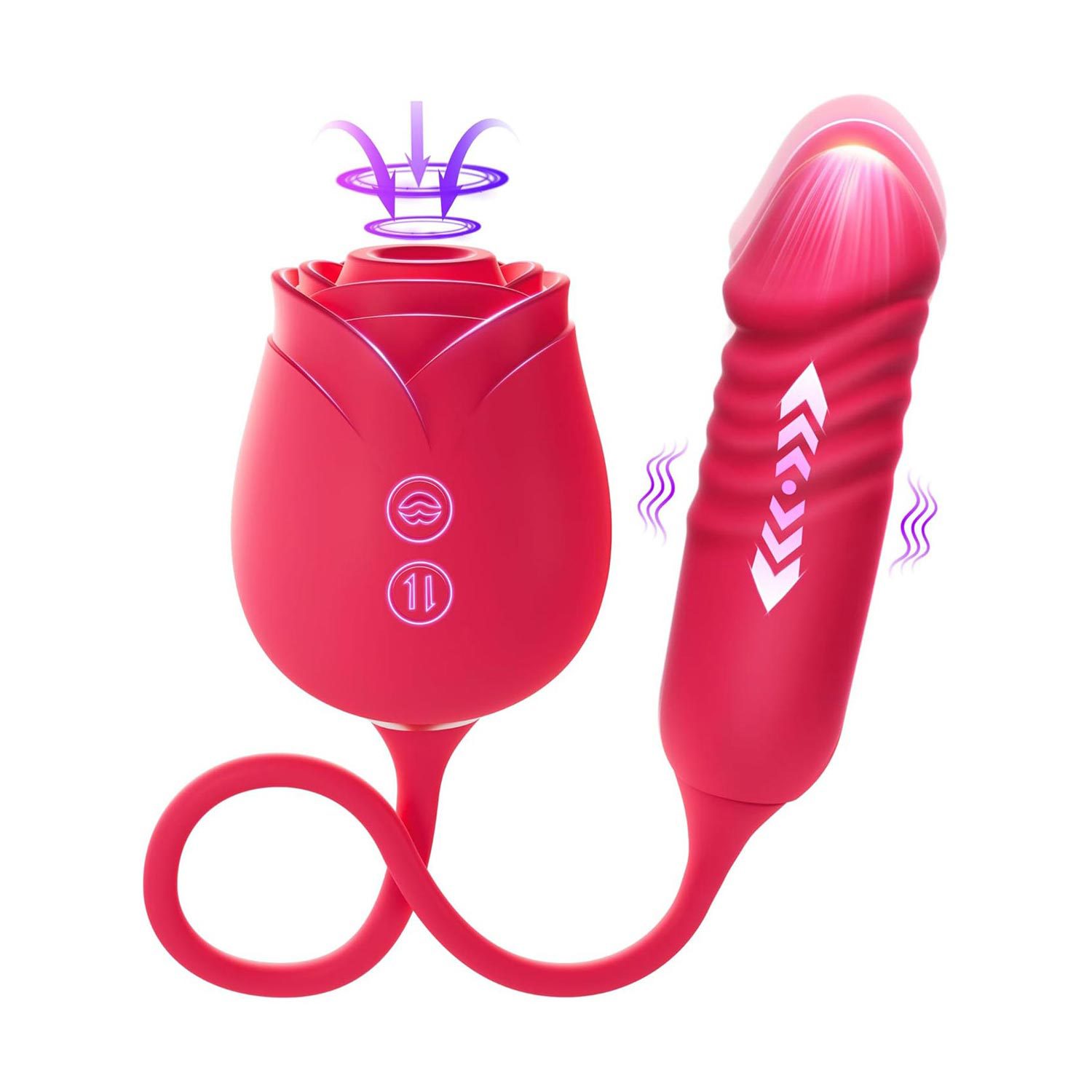 Amazon nuevo rosa chupar pezón saltar huevo simulación de masturbación femenina vibración telescópica producto sexual