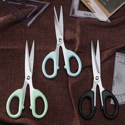 阳江学生剪刀不锈钢剪子家用小剪刀文具剪刀学生剪办公剪手工纸剪