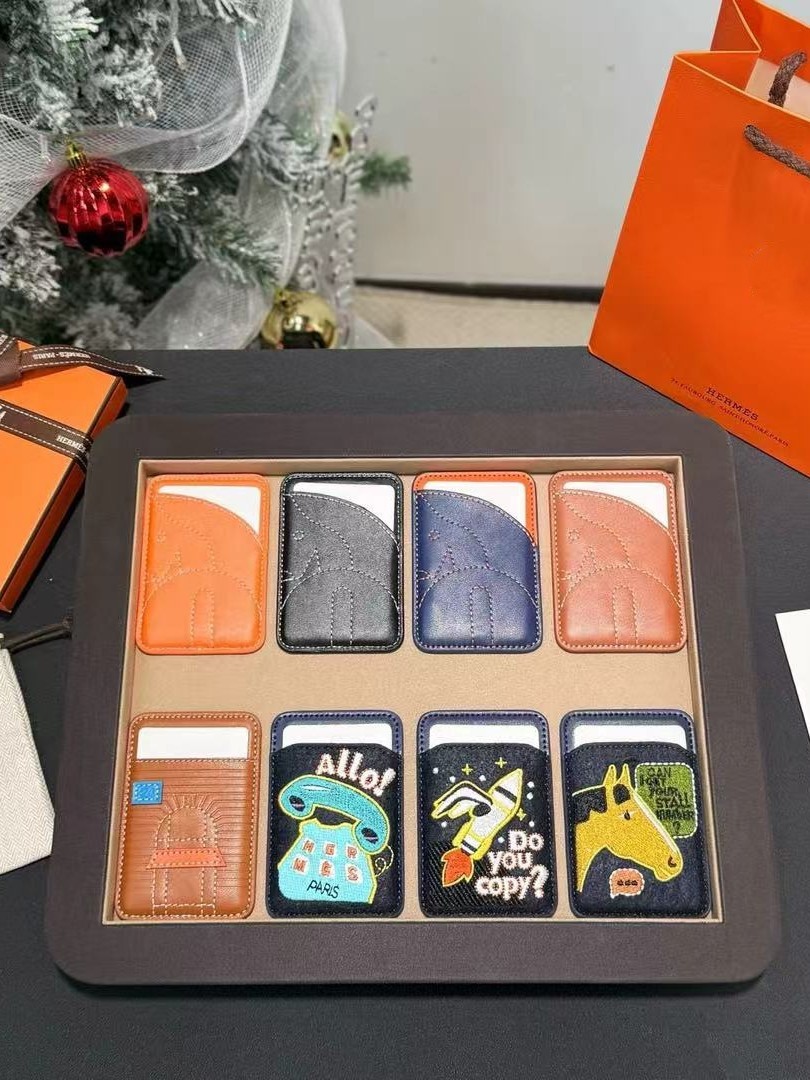 Telefon üçün maqnit kart saxlayıcı, üfüqi və şaquli