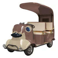 Белка живописный экскурсионный автомобиль Новая энергия Тур автомобиль развертки код Автостоянка экскурсионный автомобиль мультфильм 4-местный Электрический туристический автомобиль