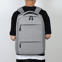 厂家定制跨境商务多功能防泼水电脑双肩包大容量休闲学生防水包