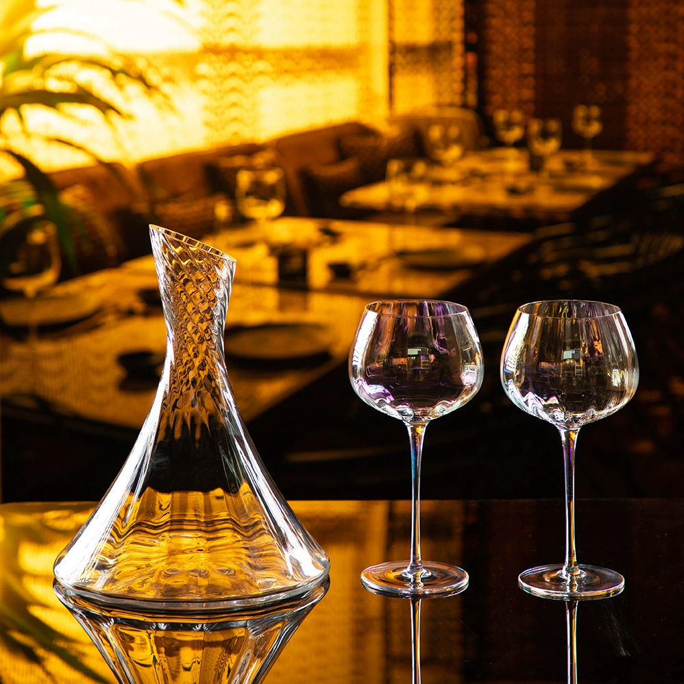 Легкий экстравагантный высококачественный красное вино трезвитель бытовой хрустальный стеклянный винный винный чайник бокал набор оптом