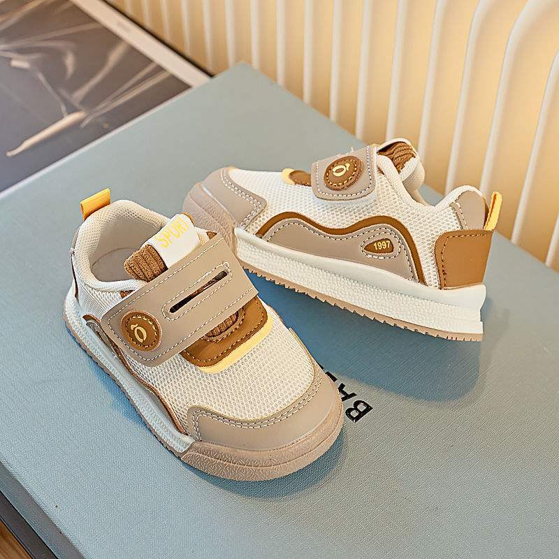 秋冬款2025宝宝学步鞋机能小童板鞋男童加绒二棉软底防滑儿童鞋子