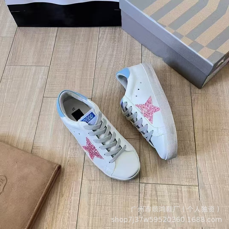 脏脏小脏鞋女2025新款韩国百搭做旧星星百搭网红情侣休闲鞋单鞋女|undefined