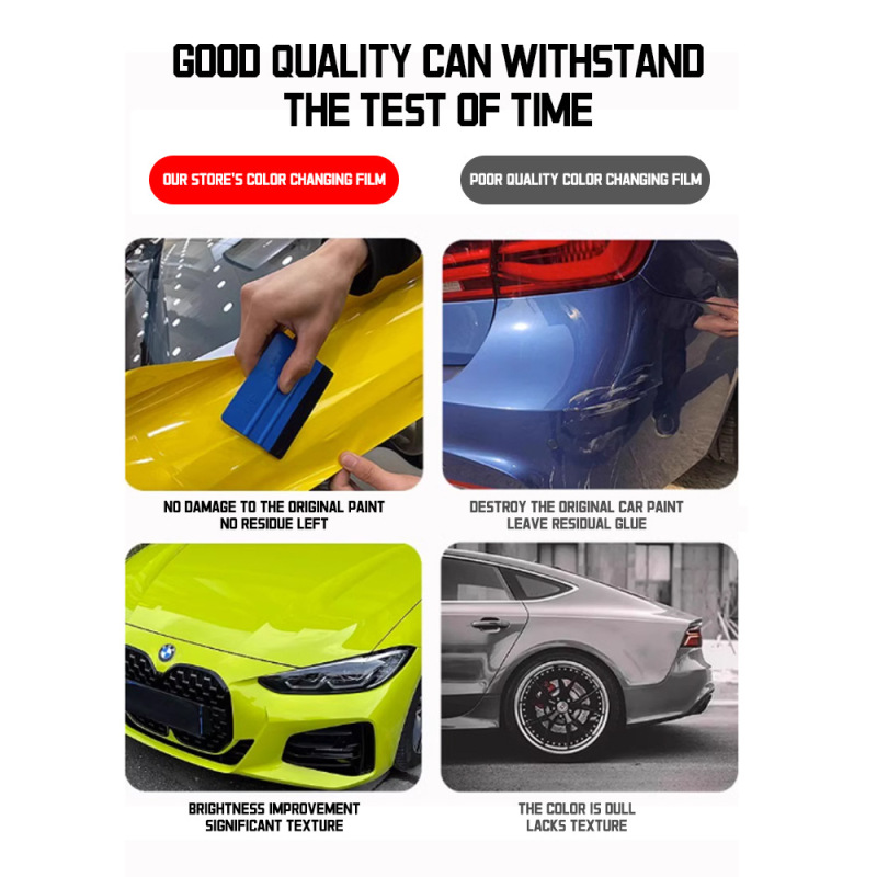 国境を越えた卸売車 PET オリジナルカラーシリーズ GT シルバー変色ペイント保護フィルム全車変色ステッカー|undefined