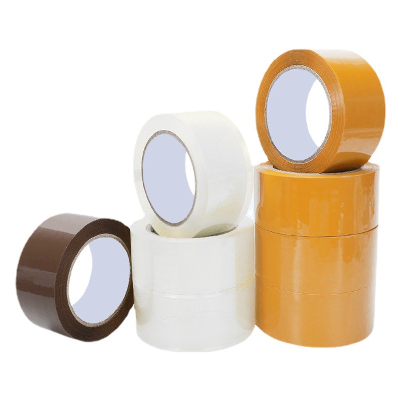 En stock cinta silenciosa de bajo ruido cinta Express cinta transparente Beige Brown cinta muda fábrica al por mayor