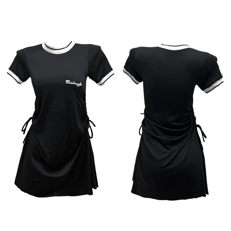 [Bañador independiente] Traje de baño dividido para mujer, talla grande, versión coreana de la falda conservadora, que cubre el vientre, delgado y gordo, traje de baño mm al por mayor