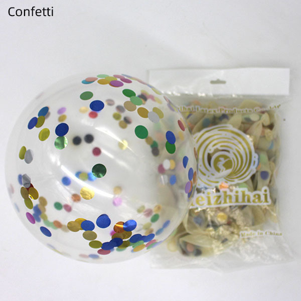 Globo de lenteja personalizado emulsión transparente decoración del globo de paisaje redondo 12 pulgadas de lenteja personalizada impresión de globo de papel LOGO