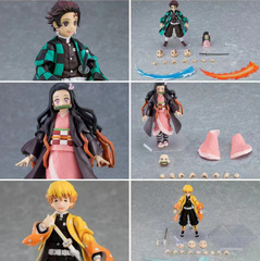 Figma可动鬼滅之刃508 498 522悪魔豆炭治郎我妻善逸