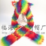 Мультяшная бархатная шапка, шарф, бархатные перчатки, европейский стиль