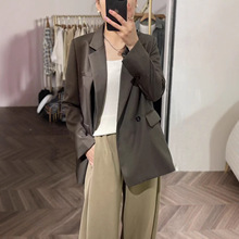 DYZ903新款时尚女士翻领长袖休闲西服外套气质女装