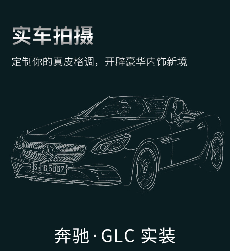 Suitable for Mercedes-Benz cars, full-coverage, wear-resistant, non-slip, Amazon best-selling car-specific floor mats