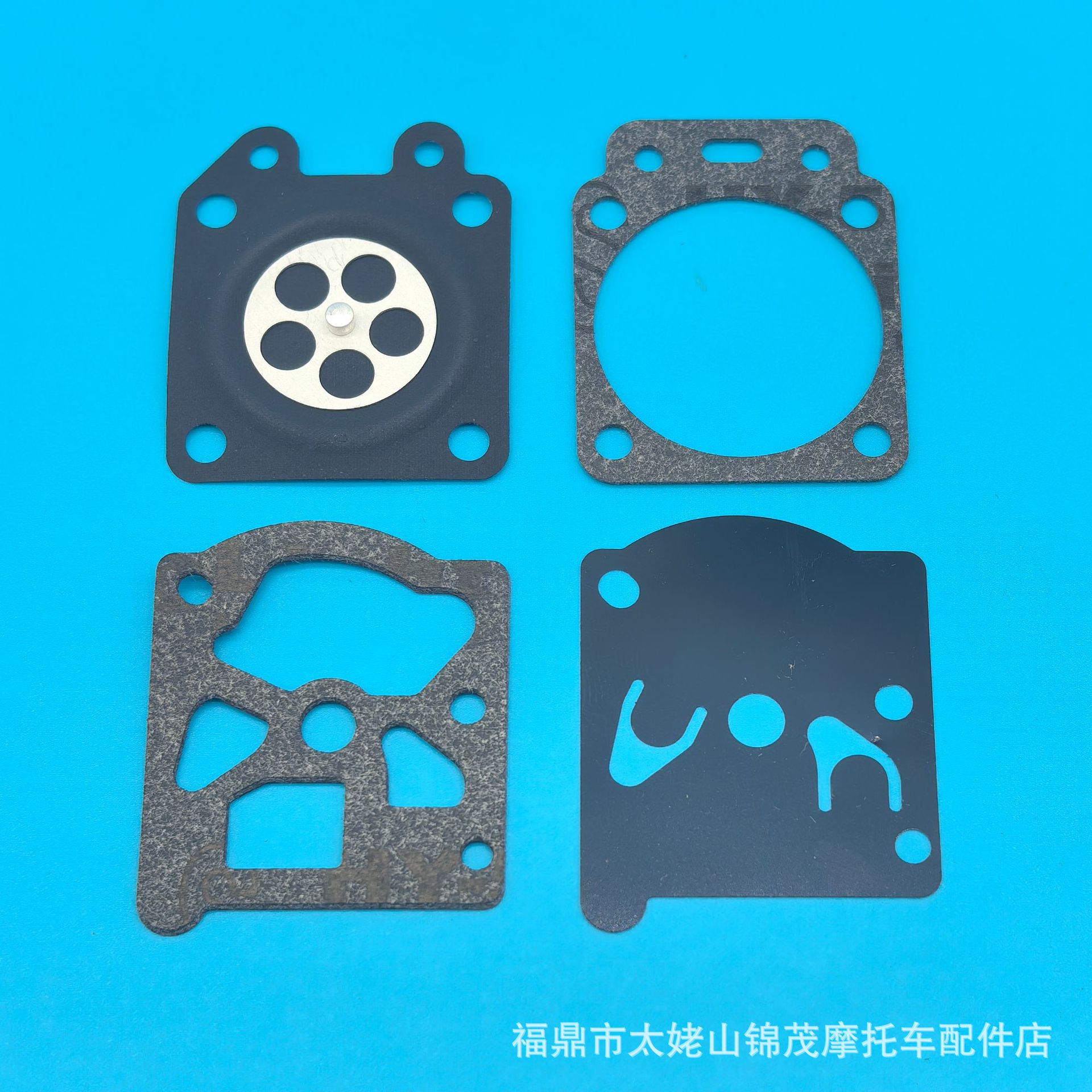 Carburetor gasket and diaphragm kit compatible with D10-WTA Wacker 0159402 0172312