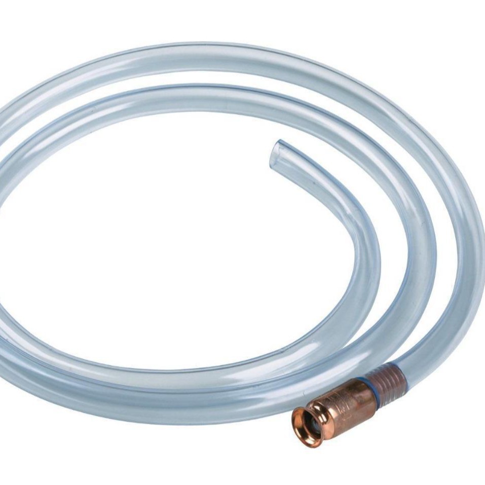 自吸性抽油虹吸管，铜头泵虹吸管鱼缸换水器，PVC 管抽油虹吸