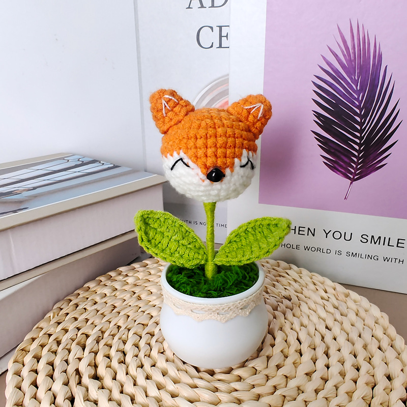 [완성된 작은 흰색 대야] 작은 여우