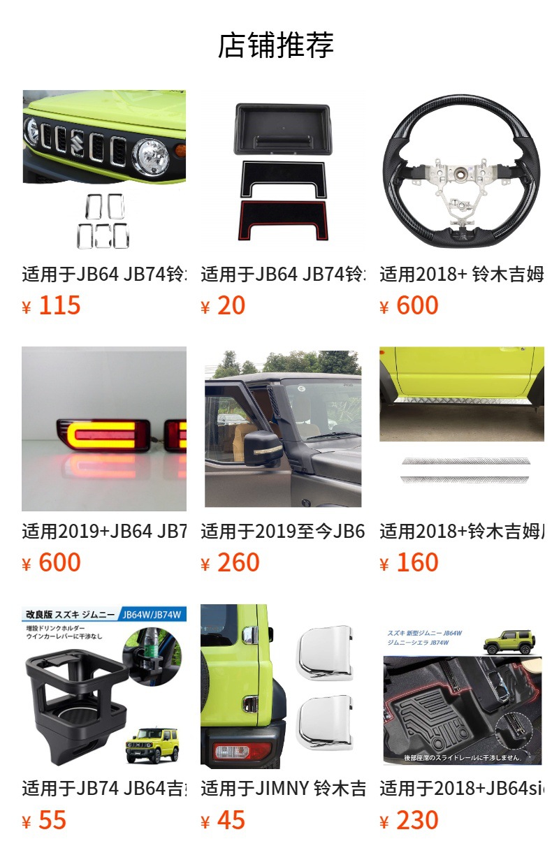 Suitable for JIMNY Jimny JB64/74 door screw waterproof rust protection cover car screw protection cap