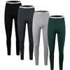 Velvet thin thermal underwear, warm leggings, men's trousers, keep warm set