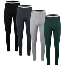 德绒秋衣秋裤薄款加绒加厚打底裤衬裤线裤男士保暖套装内衣保暖裤