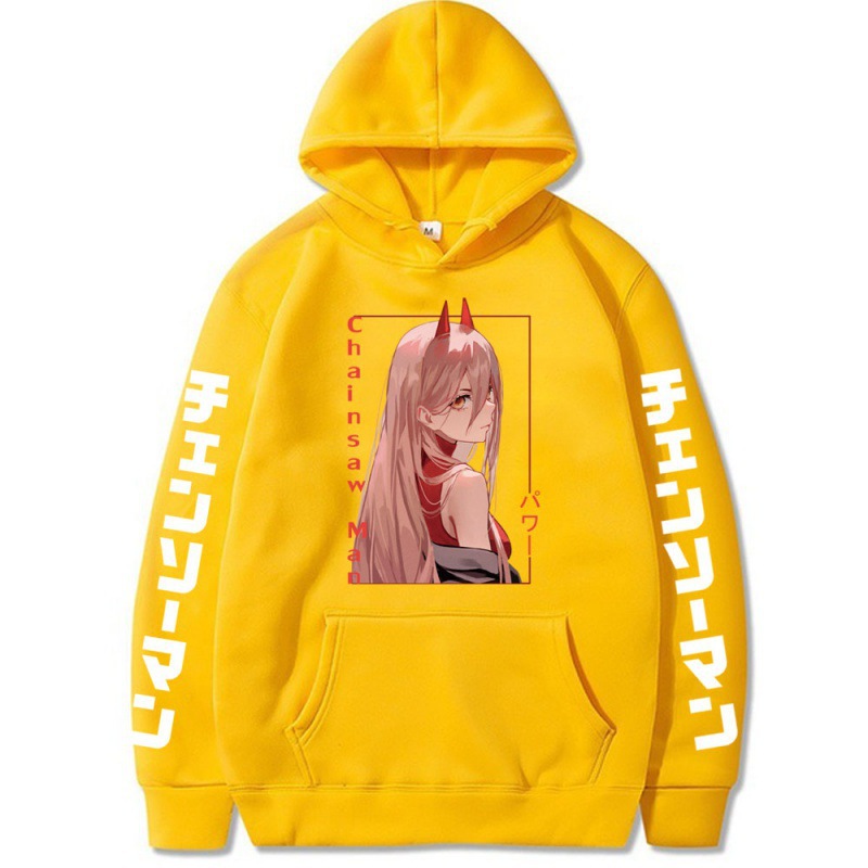 Chainsaw Man Chainsaw Man Pava perimeter hoodie impresa transfronteriza anime hoodie