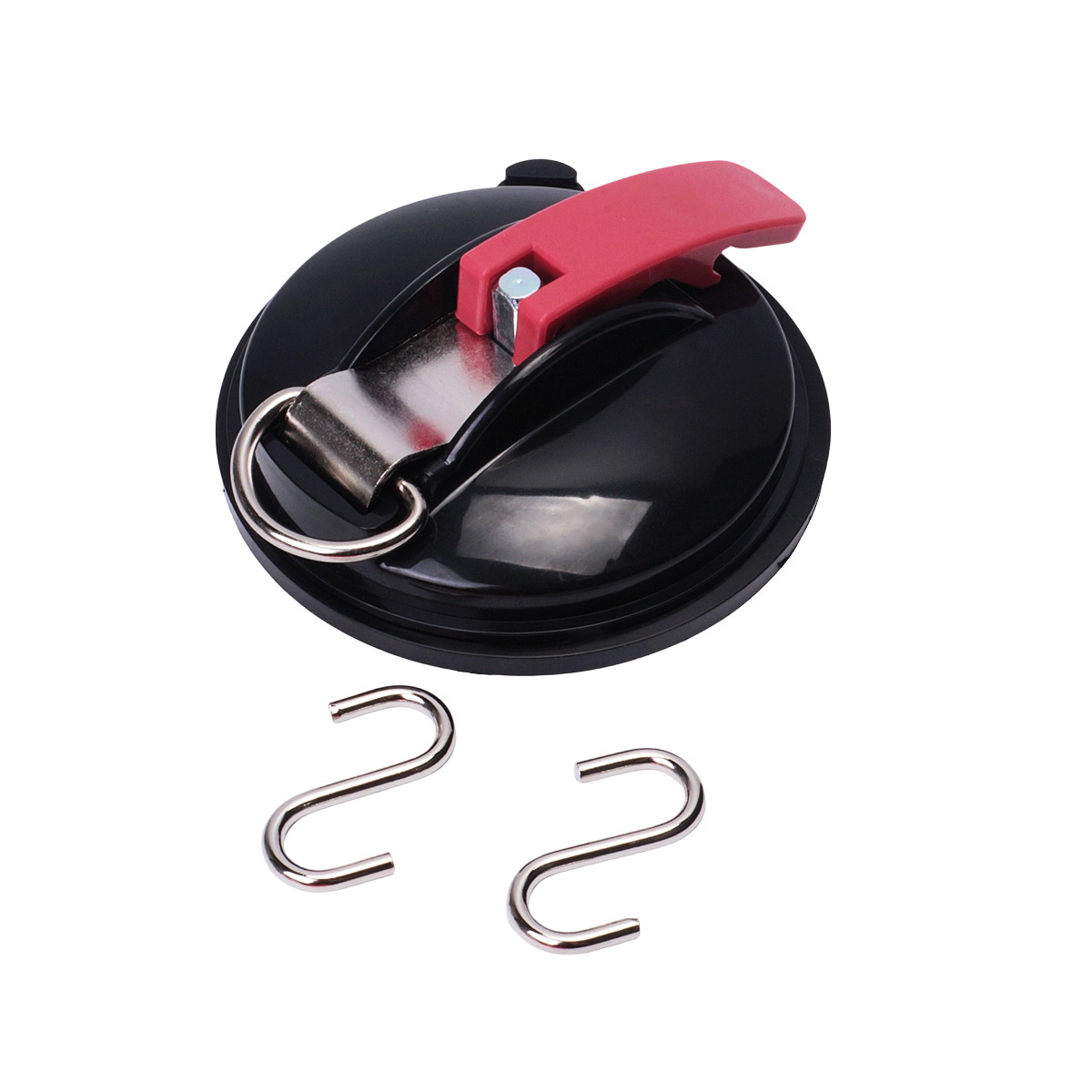 Camping al aire libre cuerda poderosa ventosa carpa de automóvil techo de lona gancho de equipaje correa fijación mascota ventosa de vacío