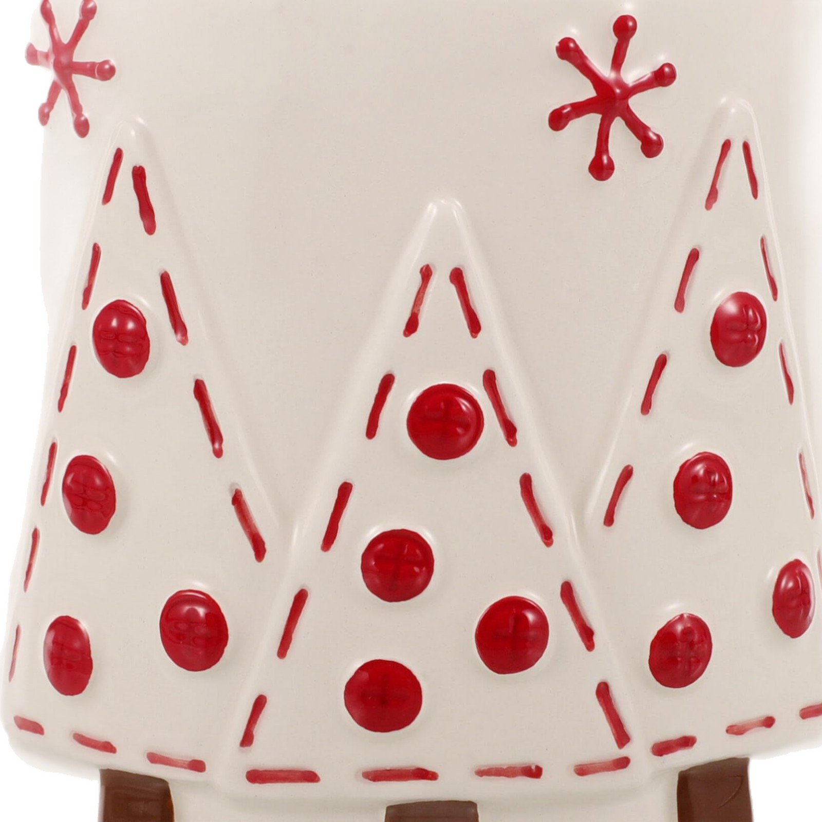 Cute viento de Navidad cerámico sellado de cerámica frasco con sabor de cerámica taza de Navidad con cubierta de almacenamiento ornamentos regalos