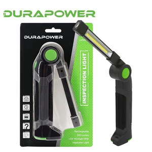 Cross-Border Rotating Auto Repair Work Light Led Rechargeable Emergency Inspection Light with Strong Magnetic Attachment for Car Maintenance and Inspection