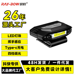 鋭豹釣り専用メーカー直発超亮充電夜釣りクリップランプ誘導ledヘッド装着式超長航続