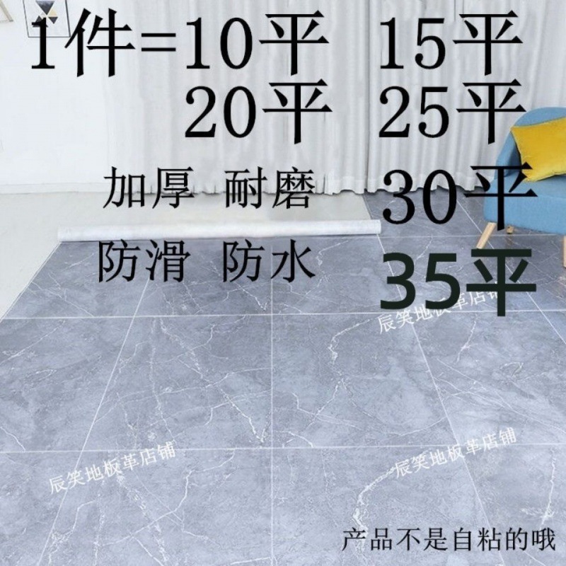 thickening Vinyl flooring household Concrete Rough housing Leather kindergarten commercial floor Amazon