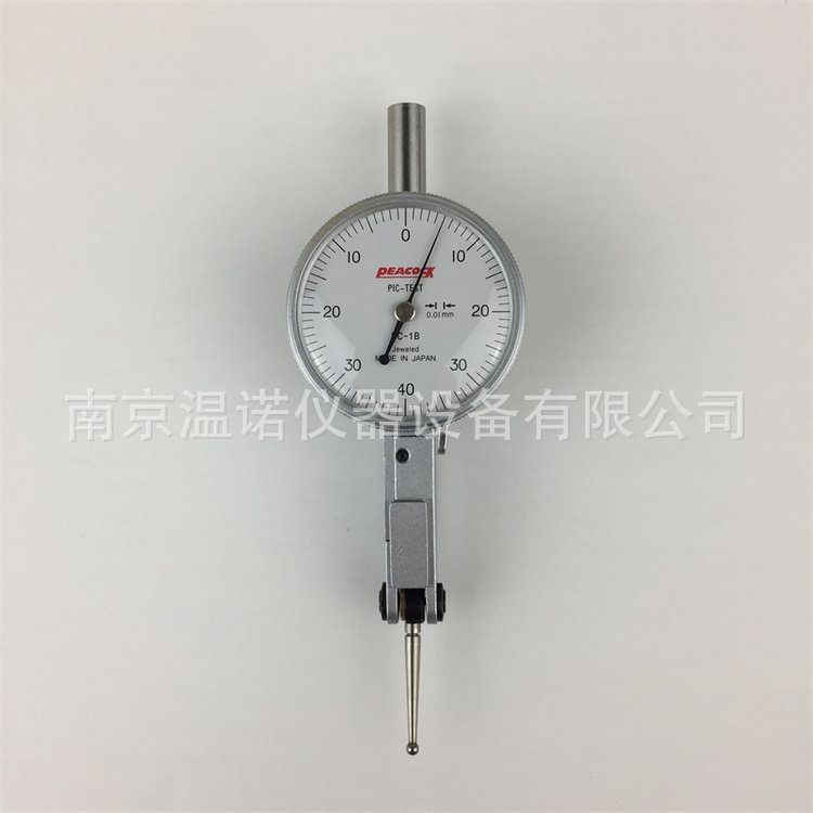 日本PEACOCK孔雀指示表PCN-1L表盘指针式千分表0-1.0mm