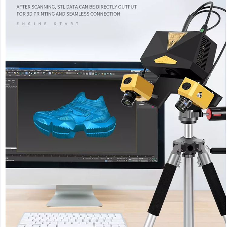 全自动工业级蓝光三维扫描仪3D立体扫描抄数机玉雕木雕模具扫描