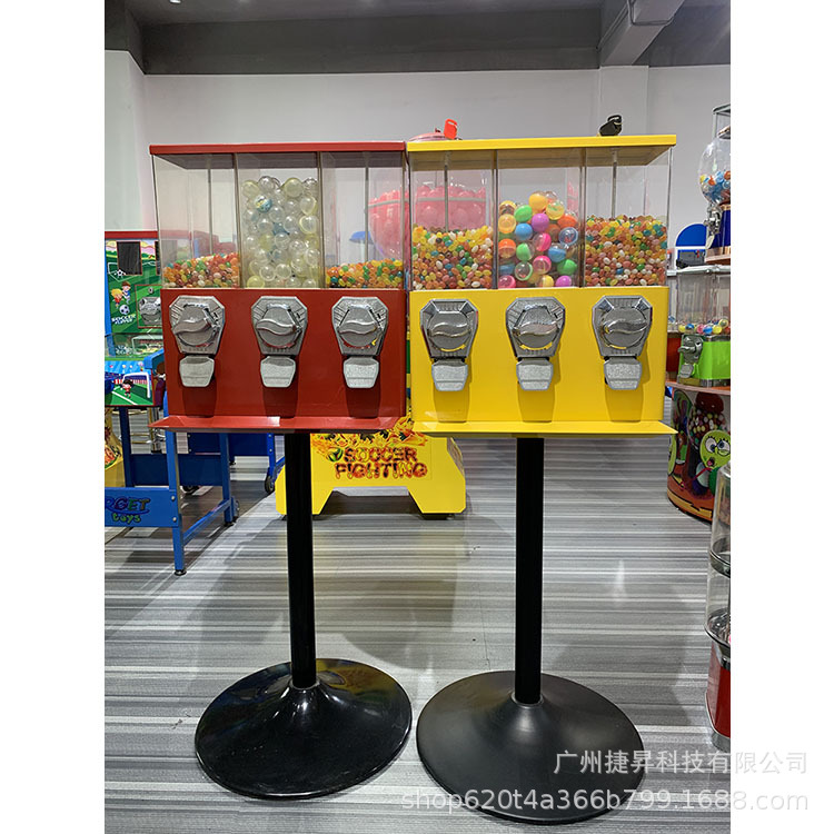 CV19 机械式自动售货机 适用各国硬币机 糖果机3头 工厂直发