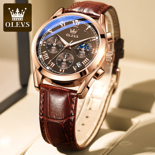 Celebrity endorsement Oris brand watch multi-functional sports chronograph watch waterproof luminous men's watch men's watch
