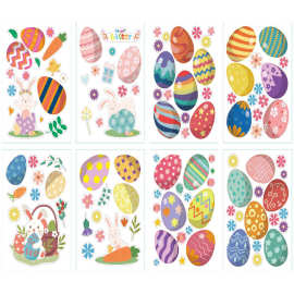 HAPPY EASTER复活节贴纸 彩蛋标签