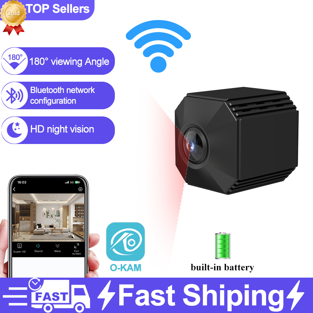 O-KAM WiFi Battery-powered Home security video audio camera