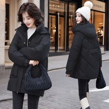 波羽登小个子中款羽绒服不长不短2025新年新款洋气剪标外套