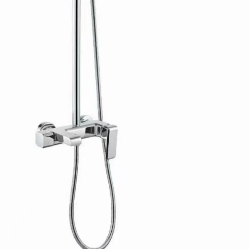 全铜枪灰淋浴花洒套装家用卫浴增压喷头浴室卫生间淋浴器淋浴屏