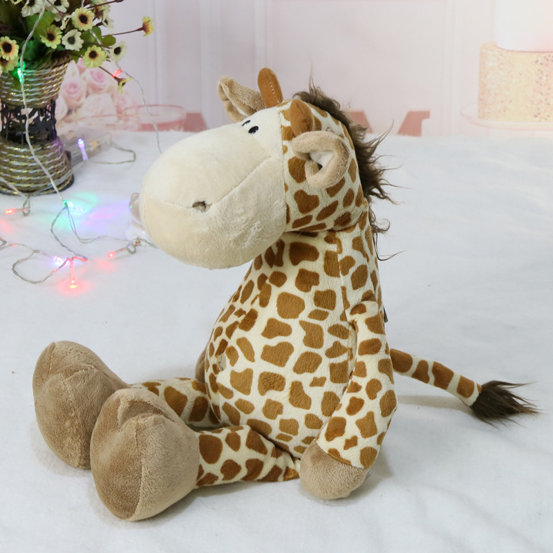 Bosque animal león muñeca peluche tigre elefante ciervo muñeca linda muñeca transfronteriza al por mayor