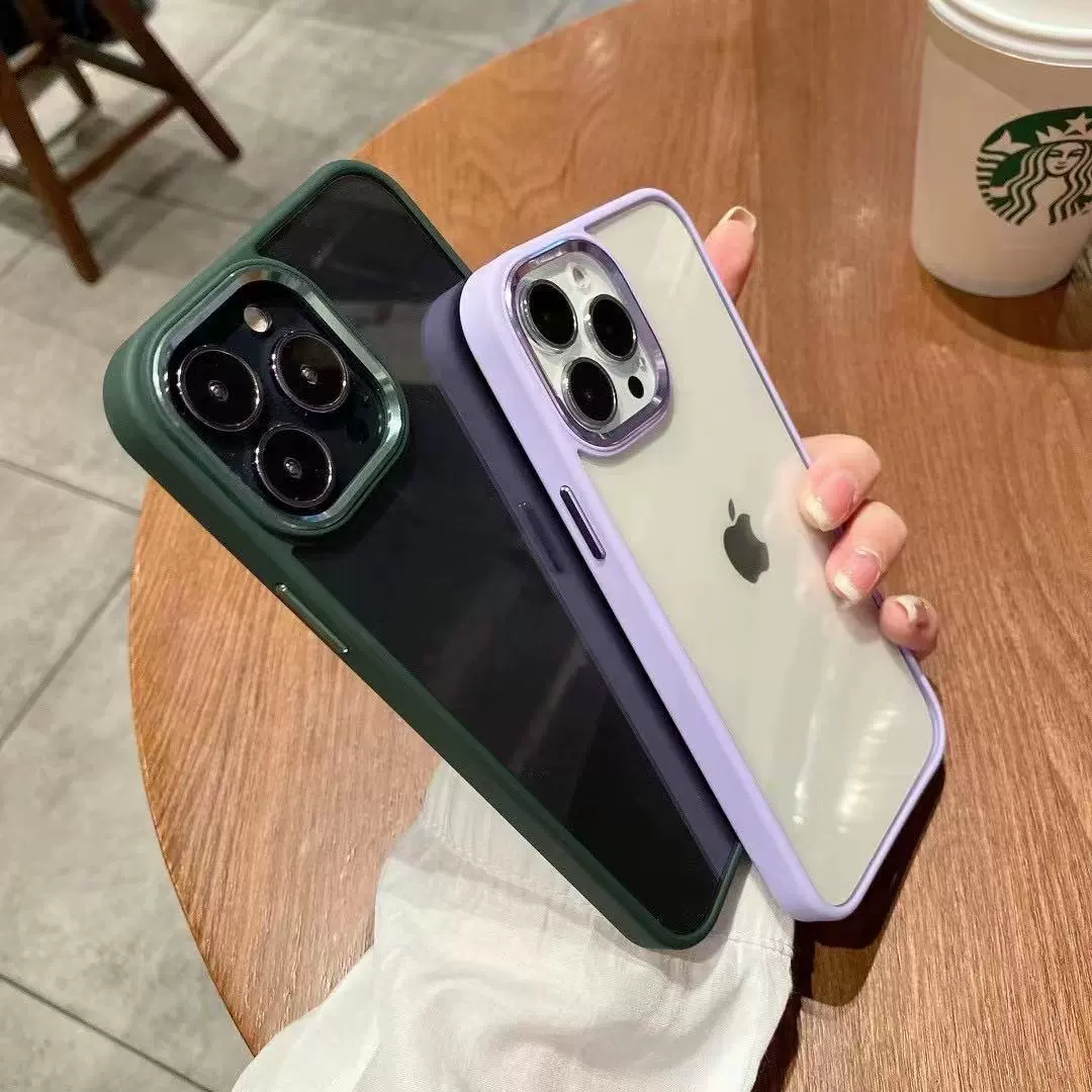 Чехол для телефона Apple iPhone 15 Pro Max, защитная металлическая рамка на объективе, матовый бамппер (2–10 мм?)