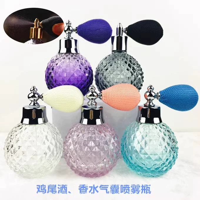 Блокины спрей флакон духов профессиональный барм пустая бутылка 100 мл ретро бахромы стеклянная бутылка спрей трансграничный источник