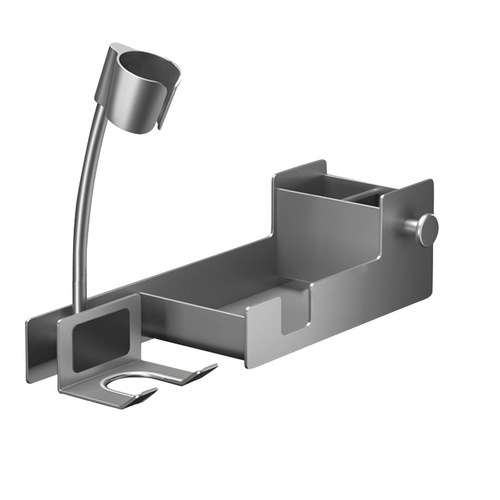 Lazy hair dryer rack bathroom punch-free hair dryer bracket waterproof storage rack storage rack one piece drop shipping