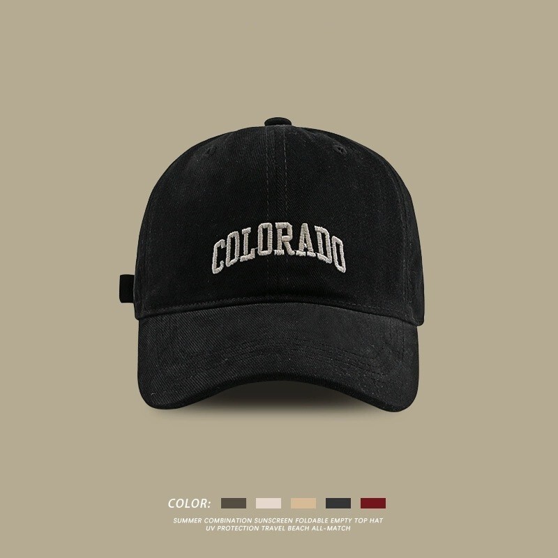 2024 New Oversized Baseball Cap for Women with Deep Crown, Face-Slimming Brushed Cotton Duckbill Cap, Korean Style Wide-Brimmed Hat for Men