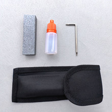 护刀油小刀配件防锈油220目磨刀石刀套装刀包螺丝刀磨石