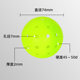 Cross-border in stock X-40 ball pickleball match ball 40 holes rotomolding ball high bounce pickle ball ball