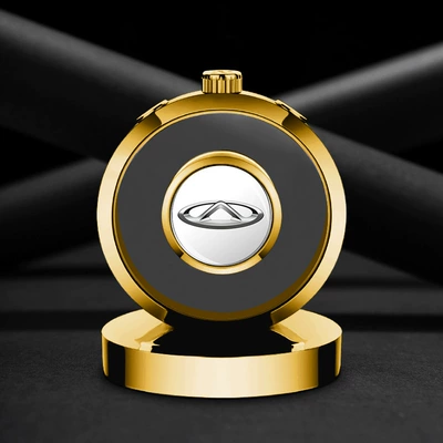 Perfplant seat — Car Perfume Ornaments, High-End - comes-with-1-bottle-blue-ocean-perfume-chery-gold-alloy-ornaments