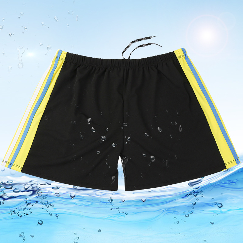 Bañador de los hombres más tamaño adulto moda Anti-vergüenza más pantalones cortos sueltos transpirables playa vacaciones playa bañador