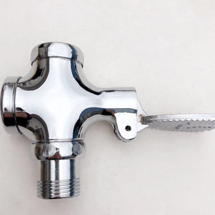 Zinc alloy pedal toilet flush valve pedal flush valve toilet flush valve for public places