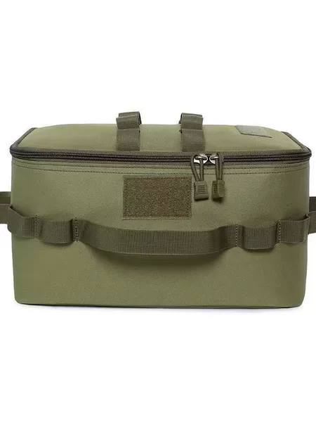 Cross-border camping picnic bag, outdoor gear storage bag, foldable multi-purpose tactical tote bag, picnic bag
