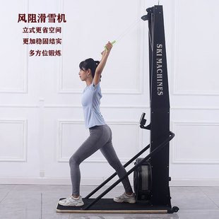 Indoor Simulator Ski Machine Commercial Fitness Equipment Aerobic Wind Resistance Ski Machine Training Household Wind Resistance Rowing Machine